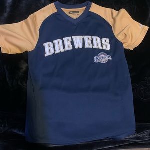 Milwaukee Brewers MLB baseball jersey